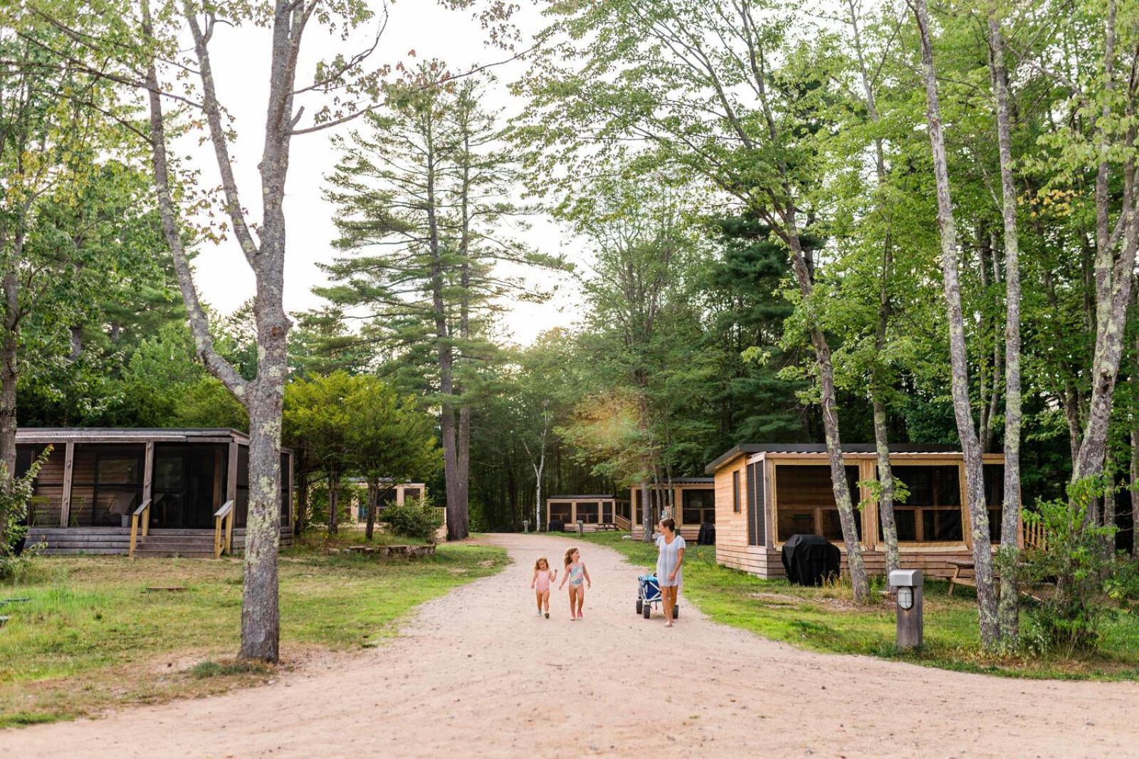 Huttopia Southern Maine サンフォード エクステリア 写真